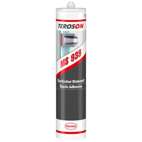 Teroson MS 939 1K Polymer Kleb - und Dichtstoff fr Montageverklebungen, grau