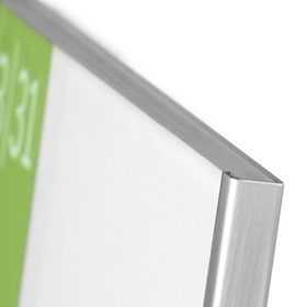 LITE Secure Infotafel stilvolle Trbeschilderung aus Acrylglas und Stahl,