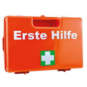 Erste - Hilfe - Koffer SAN orange Inhalt nach ÖNORM Z 1020 Typ I