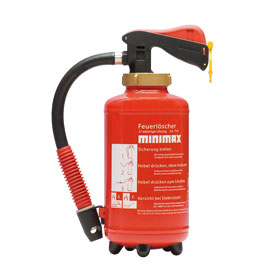 Minimax Fettbrand - Feuerlscher WF 3 nG mit Druckhebelarmatur
