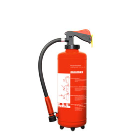 Minimax Fettbrand - Feuerlscher WF 6 nG mit Druckhebelarmatur