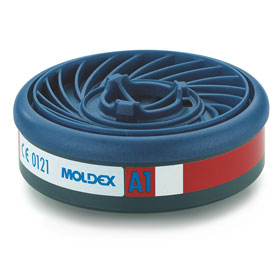 Moldex Gasfilter EasyLock 9100 A1 fr Atemschutzmasken der Serien 7000 + 9000