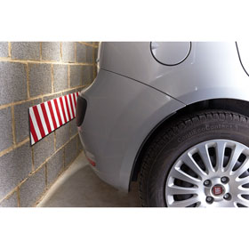 Garagenwandschutz rot/weiß selbstklebender Schaumstoff extra lang kaufen