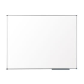 Nobo Basic Whiteboard Stahl, magnetisch mit Alurahmen