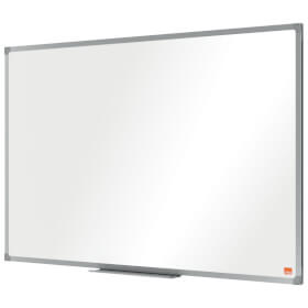 Nobo Essence Whiteboard Emaille 90 x 60 cm magnetisch mit Alurahmen, Montageset und Stiftablage