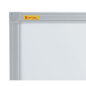 Franken Whiteboard X-Tra Line Stahl 120 x 90 cm magnetisch mit Alurahmen, inkl. Montagematerial und Stiftablage