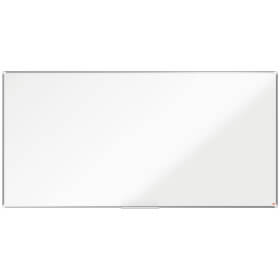 Nobo Whiteboard Emaille Premium Plus 240 x 120 cm magnetisch mit Alurahmen, inkl. Montagematerial und Stiftablage