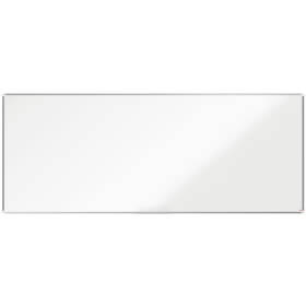 Nobo Whiteboard Emaille Premium Plus 300 x 120 cm magnetisch mit Alurahmen, inkl. Montagematerial und Stiftablage