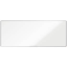 Nobo Whiteboard Stahl Premium Plus 300 x 120 cm magnetisch mit Alurahmen, inkl. Montagematerial und Stiftablage