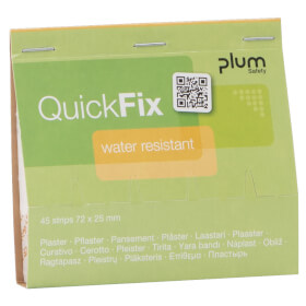 Pflasterspender Zubehr PLUM wasserfeste Pflaster, Nachfllset fr QuickFix, 