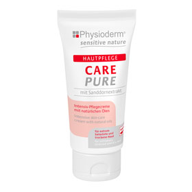 Physioderm Hautpflege Care Pure Hautpflegecreme fr sehr trockene und stark beanspruchte Haut
