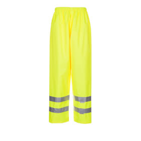 Warnschutzkleidung Warnschutzhosen PLANAM Warnschutz - Regenhose, gelb