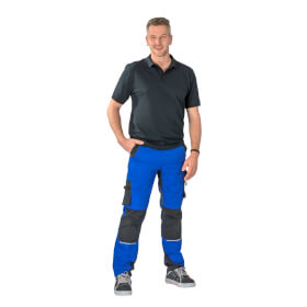 Planam Bundhose Norit blau-schwarz aus hochwertigem Stretchgewebe fr optimale Bewegungsfreiheit