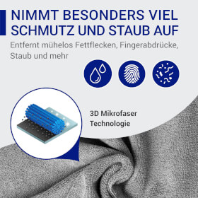 wolk Mikrofasertuch Universaltuch mit frotteeartiger Schlingenstruktur in verschiedenen Farben