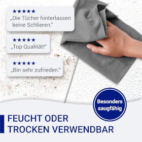 wolk Mikrofasertuch Universaltuch mit frotteeartiger Schlingenstruktur in verschiedenen Farben