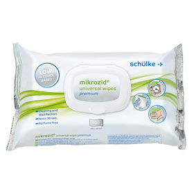 Schülke mikrozid universal wipes Desinfektionstücher zur Desinfektion von Medizinprodukten und Flächen
