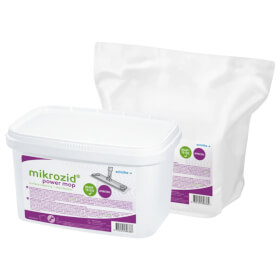Schlke mikrozid power mop M Refill gebrauchsfertiges Tuch fr Mopphalter