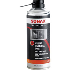 SONAX PROFESSIONAL Weies Wartungsspray, Langzeit - Wartungsfett mit hervorragender Materialvertrglichkeit, 