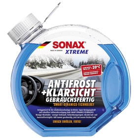 sonax xtreme Antifrost+KlarSicht gebrauchsfertig Fertiggemisch fr die Scheibenwischanlage, weniger Wischtakte und weniger Verbau