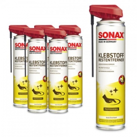 sonax professional 04773000 Klebstoffrestentferner - 6er Sparset Spezial - Lsemittel zur rckstandslosen Entfernung von Klebstoffresten