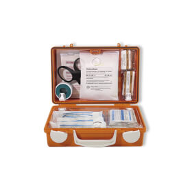 Erste-Hilfe-Koffer SHNGEN QUICK-CD, orange, Fllung nach DIN 13157,