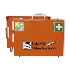 Erste - Hilfe - Koffer SHNGEN Spezialausfhrung mit Zusatzbefllung fr Werkstatt, 