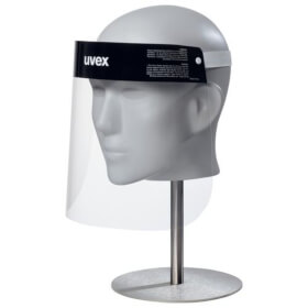 uvex PET - Schutzvisier mit Antibeschlag - Schutz Gesichtsschutz mit hohem Tragekomfort