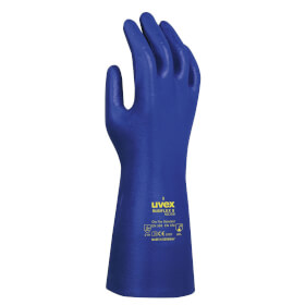 UVEX 60224 Rubiflex NB 35B Chemikalienschutzhandschuh flexibler Schutzhandschuh fr Arbeiten im Umgang mit Chemikalien