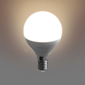 LED-Leuchtmittel DURACELL Mini Globe LED M31 frosted