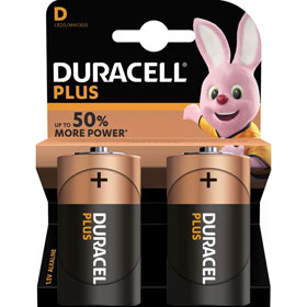 Duracell Plus Power D (MN1300 / LR20) Alkaline - Batterie