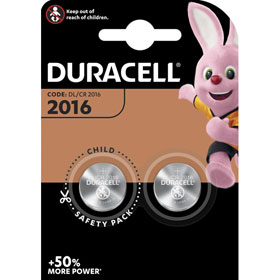Duracell Knopfzellen Lithium 2016 Knopfzellenbatterie