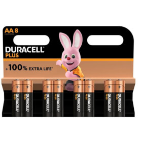 Duracell Plus +100% Alkaline - Batterie AA (MN1500 / LR6) 1.5 V