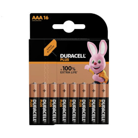 Duracell Plus +100% Alkaline - Batterie AAA (MN2400 / LR3) 1.5 V