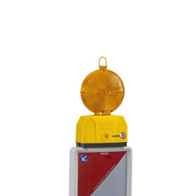 Wemas Leuchte-TL 2000/180 gelb fr Schrankenzune und Sicherheitsleitbaken mit Halter