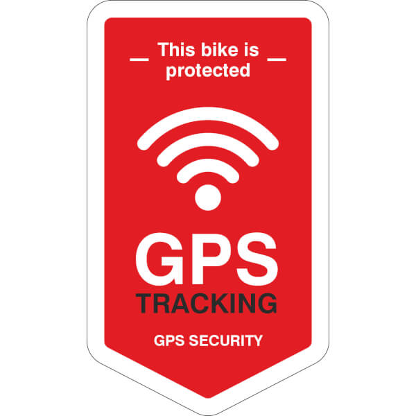 3 x SafetyMarking Hinweisschild Aufkleber BIKE GPS Tracking direkt beim