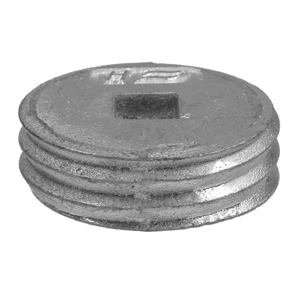 Blindstopfen aufschraubbar für Bodenhülse