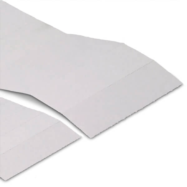 100 Streifen weiß für Permaflex C-Profil 8x3cm 90.3091 
