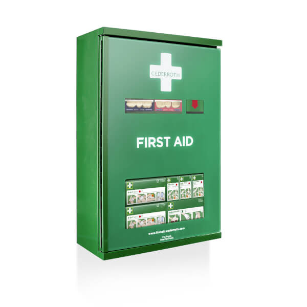 Cederroth Erste Hilfe Schrank Double Door Gefullt Mit U A