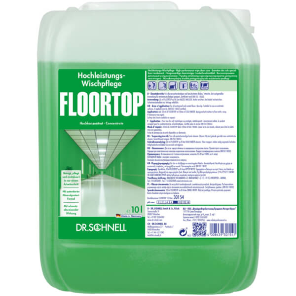 Reinigungsmittel Bodenpflege FLOORTROP Hochleistungswischpflege,