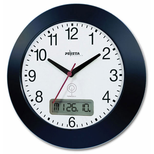 funkuhr mit wochentag