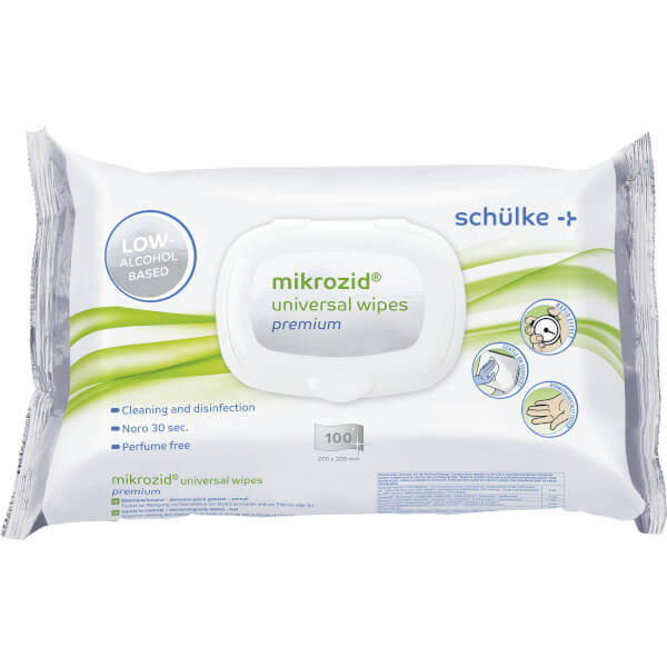 Schülke mikrozid universal wipes Desinfektionstücher