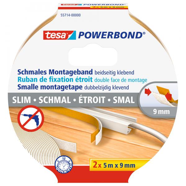 tesa Powerbond Montageband schmal doppelseitiges Klebeband kaufen